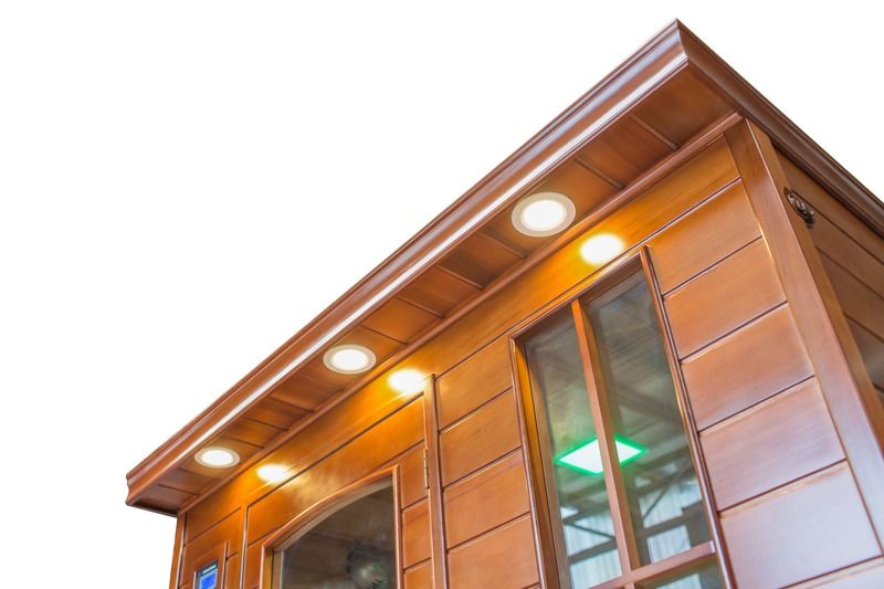 Infrared Sauna Indoor Wet Detox Room Computer Control Panel Lightwave Wet Sweated Steam Bath