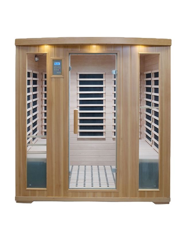 High Quality Wooden Sauna Room Infrared Steam Bath Included 2021 By Computer Control Panel Steam Dryer Steam Shower Room Hot Sales