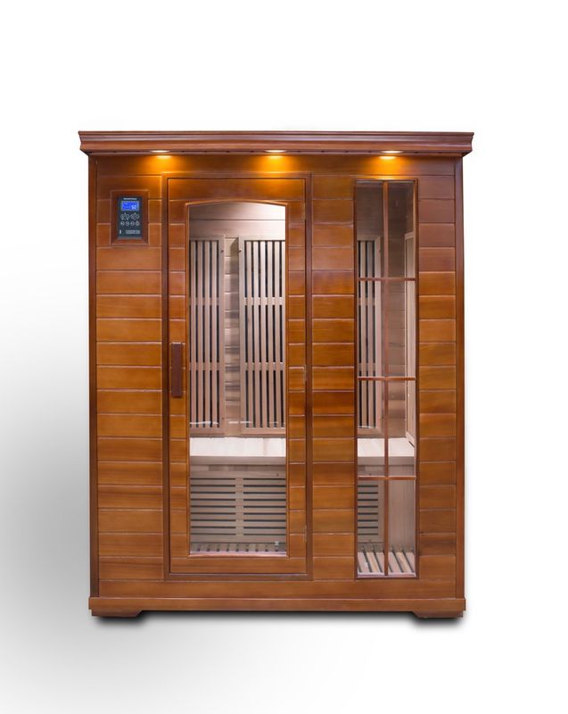 Computer Steaming Room Double Lightwave Sauna Box Full Body Detox Sweat Control Panel Sweat Steaming Room