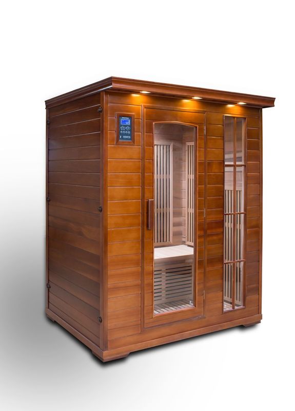 Computer Steaming Room Double Lightwave Sauna Box Full Body Detox Sweat Control Panel Sweat Steaming Room