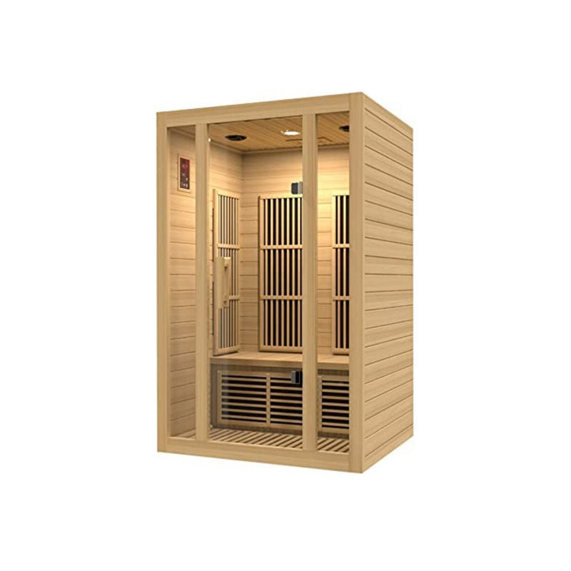 Single Large Computer Control Panel Commercial Custom Sauna Luxury Dry Steam Bath