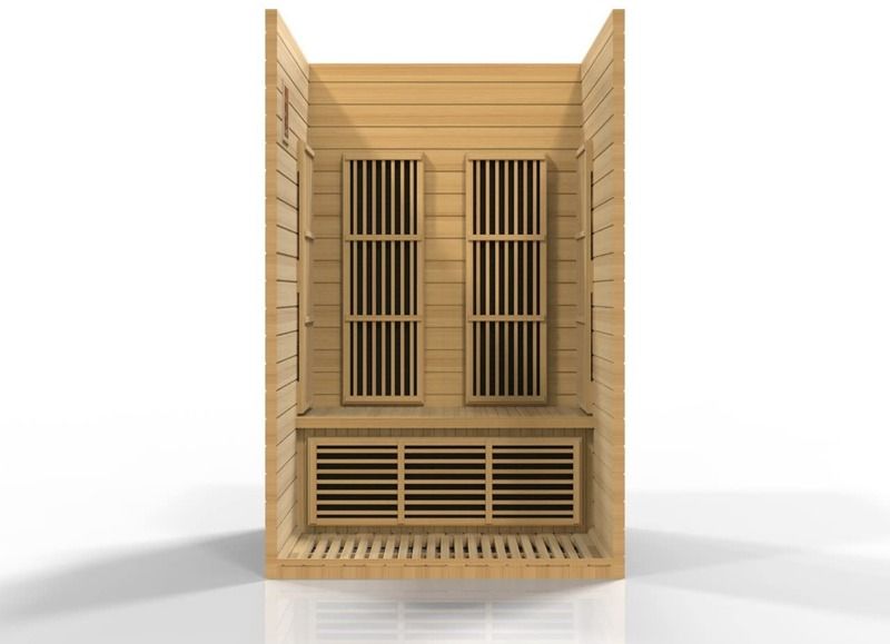 Single Large Computer Control Panel Commercial Custom Sauna Luxury Dry Steam Bath