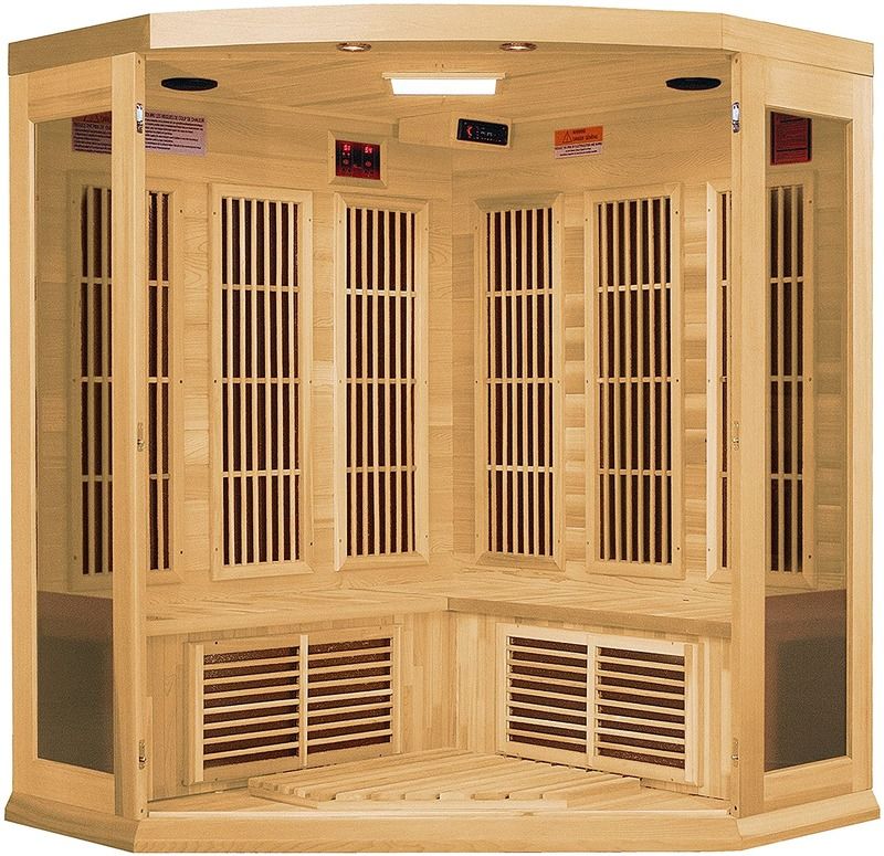 Computer Control Panel Infrared Saunas Slimming Spa Room 4 Person Portable Far Infrared Sauna Room