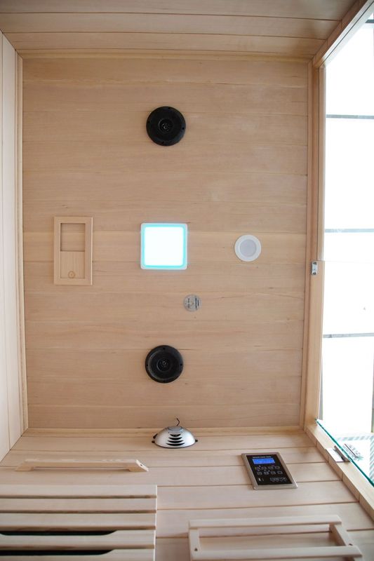 Computer Control Panel Room Home Detoxification Dehumidification Sauna Room Light Wave Far Infrared Sweat Sweating