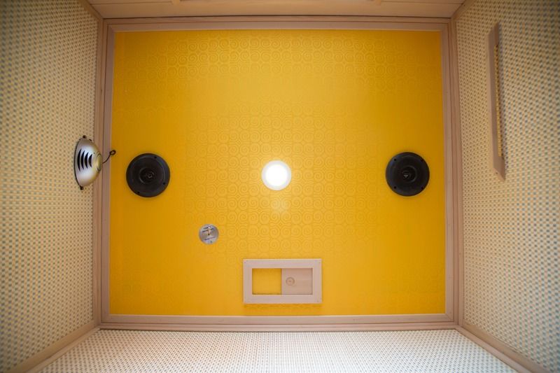 Single and double sauna sweat box beauty box far infrared tourmaline computer control panel steam bath home
