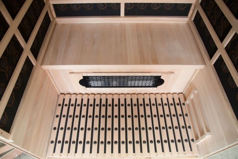 Single and double sauna sweat box beauty box far infrared tourmaline computer control panel steam bath home