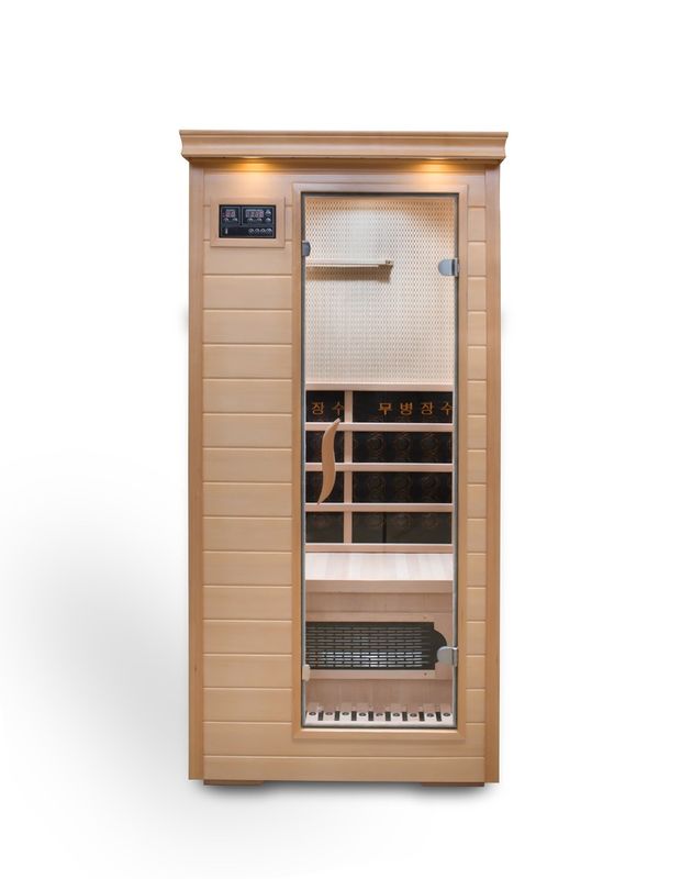2021 Computer Sauna Home Beauty Detox Sauna Popular Room Eco-friendly Wooden Hemlock Sauna Solid Wood Boiling Water Bath Korea Japan Infrared Far