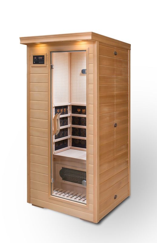 2021 Computer Sauna Home Beauty Detox Sauna Popular Room Eco-friendly Wooden Hemlock Sauna Solid Wood Boiling Water Bath Korea Japan Infrared Far