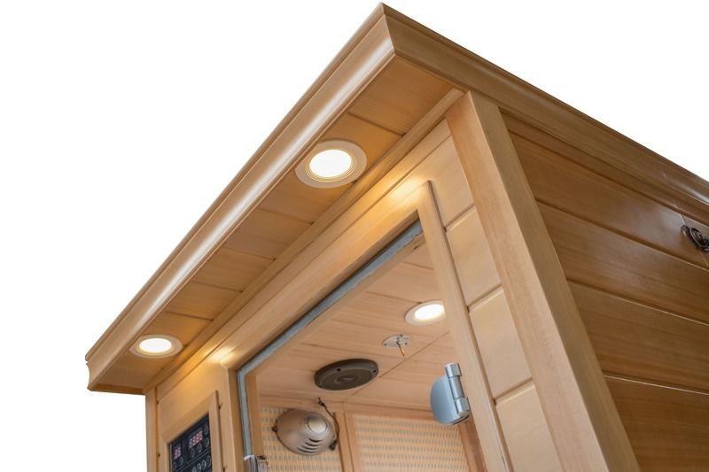 2021 Computer Sauna Home Beauty Detox Sauna Popular Room Eco-friendly Wooden Hemlock Sauna Solid Wood Boiling Water Bath Korea Japan Infrared Far