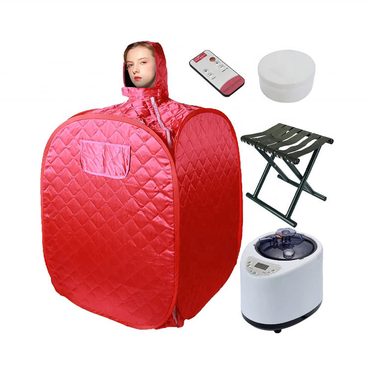 Modern Portable Personal Sauna With Steamer For Convenient Steam Home Foldable Sauna Chair Machine Tent Sauna Easy Installation