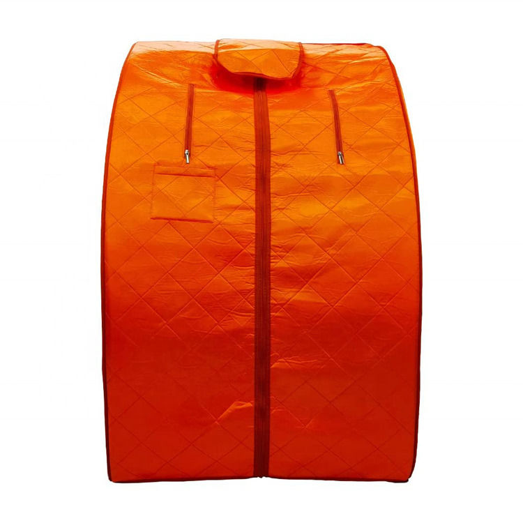 One Person Home Detox Therapy Modern Portable Far Infrared Sauna Enhanced Chair Spa Floor Pad