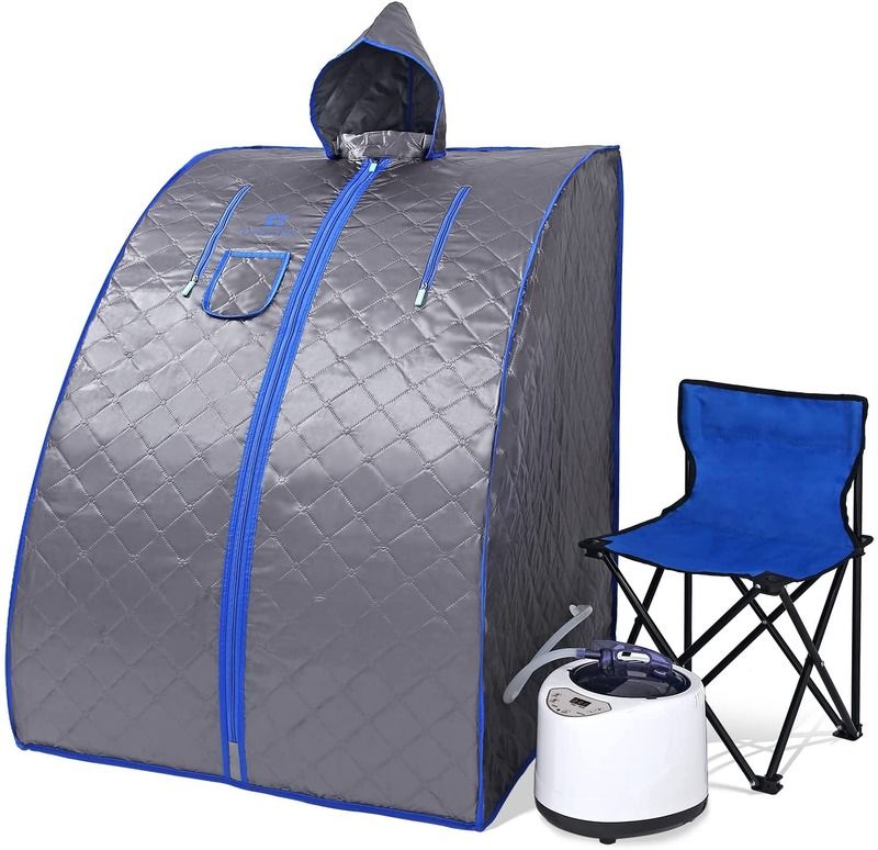 Modern Portable Steam Sauna For Spa Home Lightweight Personal Sauna Steam Generator Tent With Remote Control Indoor Steam Bath