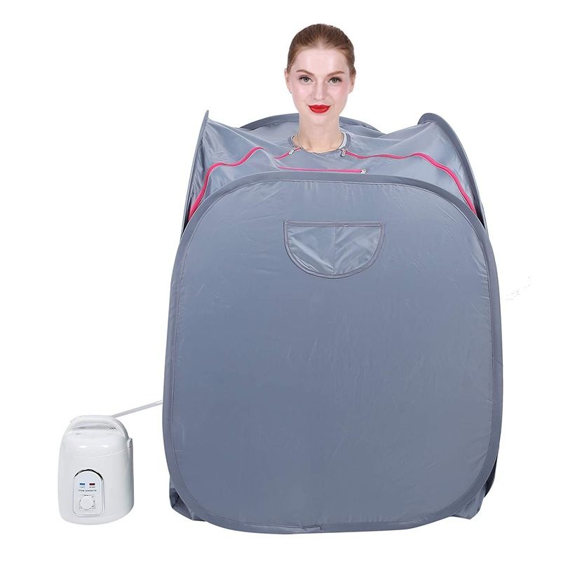 US EU Modern Popular Portable Folding Steam Sauna Room Lightweight Steam Sauna Personal Spa For Home Weight Loss Detox Relaxation