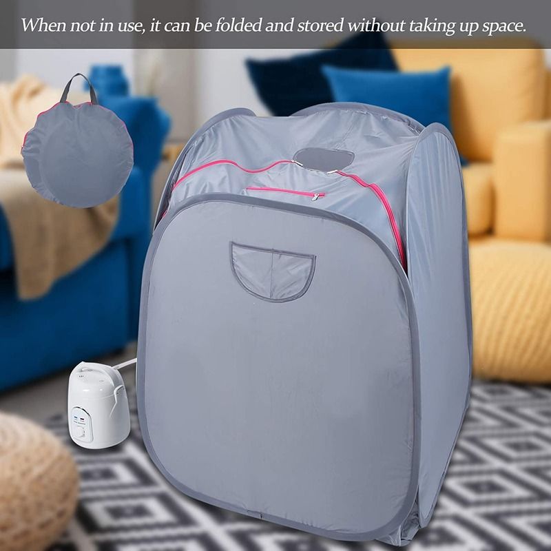 European Standard Modern Popular Portable Folding Steam Sauna Room Lightweight Steam Sauna Personal Spa For Weight Loss Detox Relaxatio