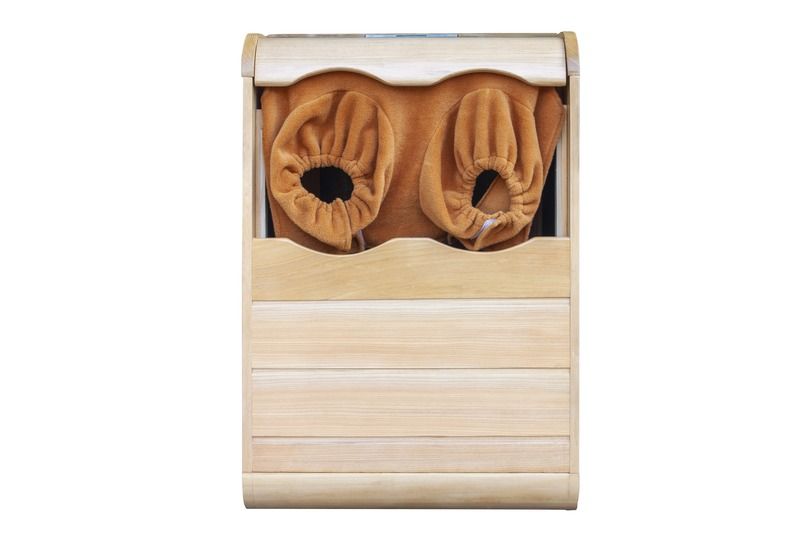 Wholesale Modern Wooden Outdoor Garden Sauna Room Hemlock Foot Sauna
