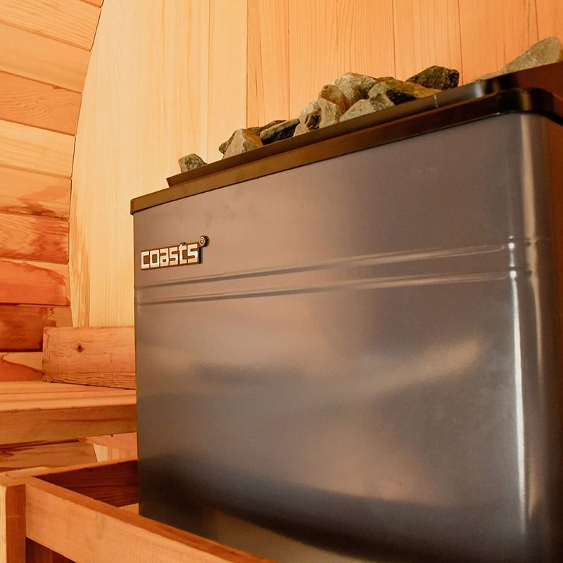 Modern Sauna Heater 6kW 240V SCAM 3 Digital Controller Galvanized Sheet Shell For Spa Sauna Steam Bath