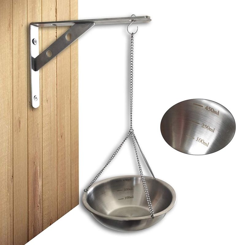 Traditional Sauna Oil Cup Sauna Aromatherapy Essential Oil Fragrance Diffuser for Sauna and Hanging Spa Oil Holder Bowl for Spa