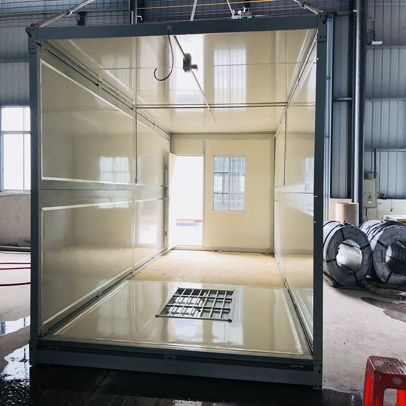 Factory direct sales residential quick moveable outdoor villa solarium simple mobile container LCL room board room modern